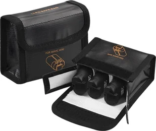 BRDRC BEZPIECZNE ETUI OGNIOODPORNE NA AKUMULATORY DJI MAVIC MINI / 2 / SE - 3 BATERIE - Akcesoria do drona - miniaturka - grafika 1