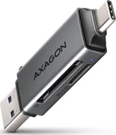 Czytniki kart pamięci - Czytnik Axagon kart zewnętrzny USB 3.2 Gen 1 Type-C + Type-A SD/microSD - miniaturka - grafika 1