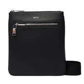 Torby męskie - Saszetka BOSS 50558444 Czarny - miniaturka - grafika 1