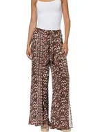 Spodnie damskie - Heine Spodnie w kolorze czerwonobrązowym - miniaturka - grafika 1