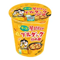 Szybkie dania obiadowe - Makaron inst. Ramen Buldak Cheese CUP 70g SamYang (Korea) - miniaturka - grafika 1