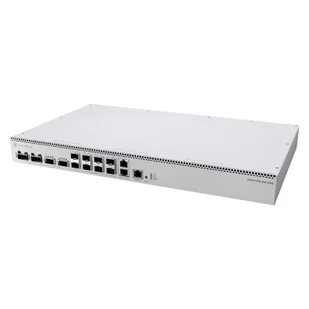 MikroTik Cloud Router Switch CRS812 DDQ (CRS812-8DS-2DQ-2DDQ-RM) - Switche MikroTik Cloud Router Switch CRS812 DDQ (CRS812-8DS-2DQ-2DDQ-RM) - Switche - miniaturka - grafika 1