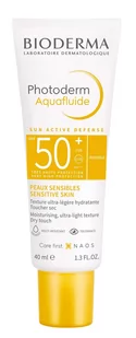 Bioderma NAOS POLAND Phatoderm MAX Aquafluide SPF 50+bezbarwny, 40ml - Balsamy i kremy do opalania - miniaturka - grafika 1