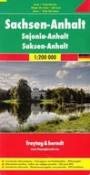 Atlasy i mapy - Freytag&amp;Berndt Niemcy część 10 Saksonia-Anhalt mapa 1:200 000 Freytag & Berndt - miniaturka - grafika 1