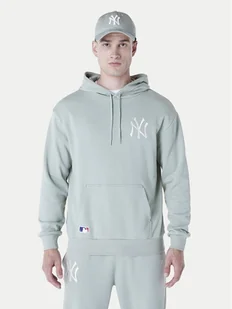 New Era Bluza New York Yankees MLB League 60596175 Zielony Regular Fit - Bluzy męskie - miniaturka - grafika 1