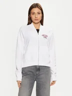 Bluzy damskie - Guess Jeans Bluza W5RQ22 K68I4 Biały Regular Fit - miniaturka - grafika 1