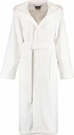 Szlafroki damskie - Cawo Szlafrok damski Luxury Basic Hooded White - miniaturka - grafika 1