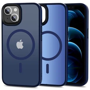Etui TECH-PROTECT MagMat MagSafe do Apple iPhone 13 Granatowy - Etui i futerały do telefonów - miniaturka - grafika 1
