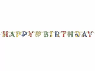 Baner urodzinowy Happy Birthday Harry Potter - 182 cm - 1 szt. - Urodziny dziecka - miniaturka - grafika 1