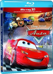 Disney Auta 3D Blu-Ray) John Lasseter - Filmy animowane Blu-Ray - miniaturka - grafika 1