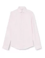 Koszule męskie - Seidensticker Męska koszula slim fit z długim rękawem, różowy, 42 - miniaturka - grafika 1