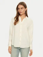 Koszule damskie - Vero Moda Koszula Queeny 10289349 Écru Regular Fit - miniaturka - grafika 1