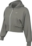 Bluzy damskie - Nike Damska bluza z kapturem W NSW Nk Chll Ft Fz HDY Full Zip Ls Top - miniaturka - grafika 1