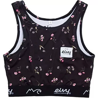 Biustonosze - Eivy Eivy Damski biustonosz sportowy - Cover Up szary Daisy S 180305 - grafika 1