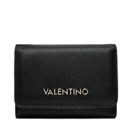 Portfele - Duży Portfel Damski Valentino Brixton VPS7LX43 Czarny - miniaturka - grafika 1