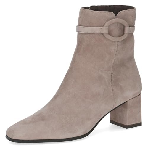 Caprice Damskie buty 9-25310-45, modne kozaki, taupe suede, 39 EU, taupe Suede, 39 EU