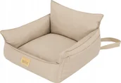 Foteliki samochodowe - Fotelik samochodowy DOGGY FOTELIK BEE OXFORD BEŻ - miniaturka - grafika 1