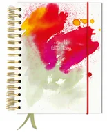 Notesy i bloczki - Bujo bullet 180 stron notatnik A5+ kropki pamiętnik gumka - miniaturka - grafika 1