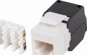 Pozostałe akcesoria sieciowe - Lanberg moduł keystone gniazdo RJ45 - beznarzędziowy UTP kat. 5e - miniaturka - grafika 1