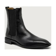 Botki męskie - Calvin Klein Skórzane sztyblety - miniaturka - grafika 1