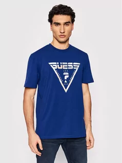 Koszulki męskie - GUESS T-Shirt Z2GI03 J1311 Granatowy Regular Fit - grafika 1