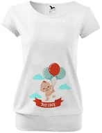 Gadżety dla niej i dla niego - Koszulka ciążowa Już lecę - miniaturka - grafika 1