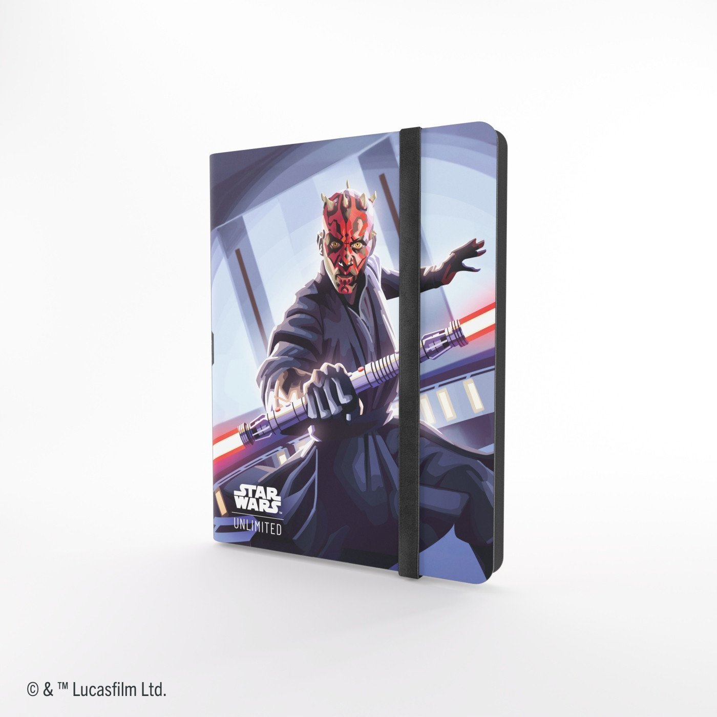 Gamegenic: Star Wars Unlimited Card Game - 18-Pocket Album - Darth Maul & Qui-Gon Jinn