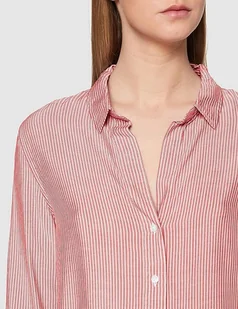 WRANGLER BLOUSE DAMSKA KOSZULA Z DŁUGIM RĘKAWEM PASKI FLAME RED W5Z2TIR06 - Wrangler - Koszule damskie - miniaturka - grafika 1