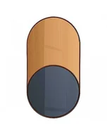 Lustra - Lustro Dekoracyjne Lustro w Metalowej Ramie Due Colore - miniaturka - grafika 1