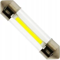 Żarówki samochodowe - Led C5W Szklana Żarówka Rurkowa Cob Włókno 42 mm - miniaturka - grafika 1