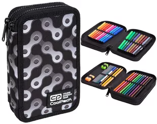 CoolPack Jumper 2 Piórnik podwójny z wyposażeniem Links C66183 - Piórniki - miniaturka - grafika 1