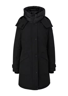 s.Oliver parka damska, czarny, 42 - Kurtki damskie - miniaturka - grafika 1