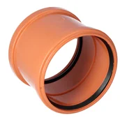 Odwodnienia, kanały i akcesoria - Wavin Nasuwka PVC 160 kl.S. Materiał PVC-U - miniaturka - grafika 1