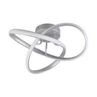 Lampy sufitowe - Lampa sufitowa LED w kolorze srebra Meo – Trio - miniaturka - grafika 1