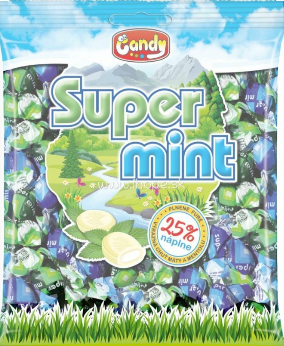 ROKSANA CUKIERKI SUPERMINT 300G TORBA