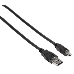 Hama Kabel połączeniowy USB 2.0 wtyk A wtyk Mini-B B5 Pin) 1,8 m - Kable USB - miniaturka - grafika 1