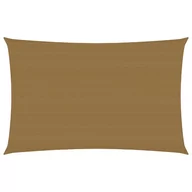 Parasole ogrodowe - vidaXL Żagiel przeciwsłoneczny, 160 g/m, kolor taupe, 2,5x4,5 m, HDPE vidaXL - miniaturka - grafika 1