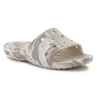 Klapki i japonki damskie - Klapki unisex Crocs Classic Marbled Slide - miniaturka - grafika 1