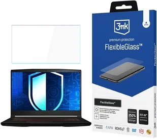 MSI THIN GF63 - UP TO 17 3MK FLEXIBLEGLASS - Filtry prywatyzujące - miniaturka - grafika 1