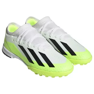 Buty piłkarskie adidas X Crazyfast.3 TF Jr (kolor Biały. Zielony, rozmiar 37 1/3) - Piłka nożna - miniaturka - grafika 4
