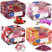 Świece - Świece Zapachowe Świeczki 4X Świeca Kwiaty Zestaw Prezent - miniaturka - grafika 1