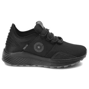 Sneakersy damskie półbuty memory foam Big Star LL274A019 czarne - Półbuty damskie - miniaturka - grafika 1