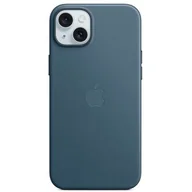 Etui i futerały do telefonów - Apple Etui z tkaniny FineWoven z MagSafe do iPhone 15 Plus Głębia oceanu (Pacific Blue) MT4D3ZM/A - miniaturka - grafika 1