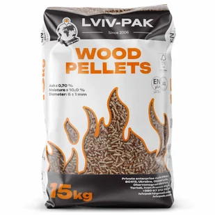 Pellet drzewny Lviv-PAK ENplus A1 - Materiały opałowe - miniaturka - grafika 1