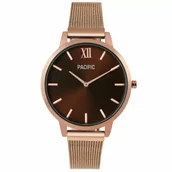 Zegarki damskie - Brązowy damski zegarek PACIFIC X6023-05 - miniaturka - grafika 1