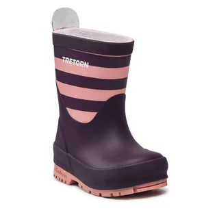 Buty dla dziewczynek - Kalosze Tretorn - Gränna 47265458 Blackberry/Pink - grafika 1