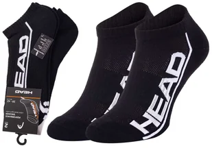 Head Skarpetki Stopki Performance Sneaker 2P Black 791018001 005 43-46 - Skarpetki męskie - miniaturka - grafika 1