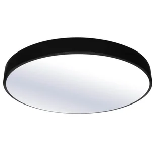 Sufitowa lampa do salonu 1318 LED 40W 3000K okrągła czarny - Lampy sufitowe - miniaturka - grafika 1