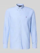 Koszule męskie - Koszula casualowa o kroju regular fit z czystej bawełny - miniaturka - grafika 1