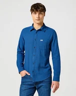 Koszule męskie - Męska koszula Wrangler 1 PKT FLANNEL SHIRT S - miniaturka - grafika 1